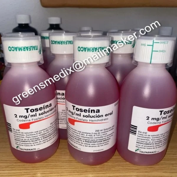 Toseina codeine syrup 2 mg/ml