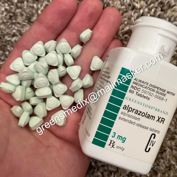 G3 Pill Greenstone Xanax 3mg